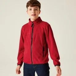 Kids' Full Zip Micro Fleece | Classic Red