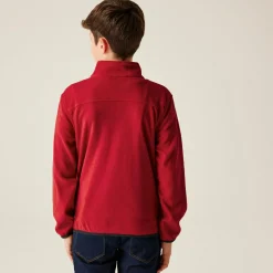 Kids' Full Zip Micro Fleece | Classic Red