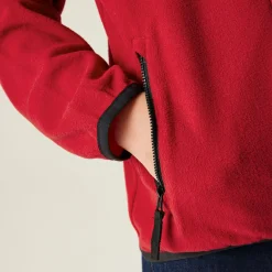Kids' Full Zip Micro Fleece | Classic Red