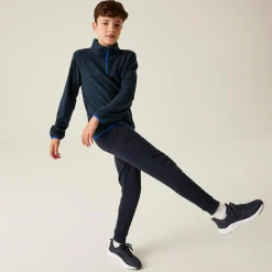 Kids' Half Zip Micro Fleece | Navy