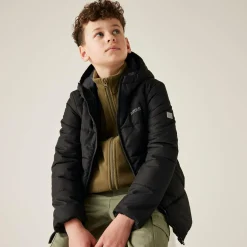 Kids' Halkner Quilted Jacket | Black