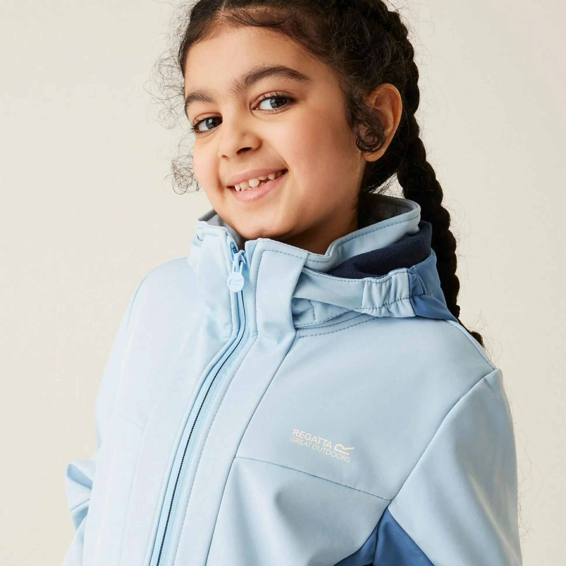 Kids' Haydenbury II Softshell Jacket | Clear Sky Coronet Blue