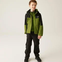 Kids' Haydenbury II Softshell Jacket | Nephrite Green Black
