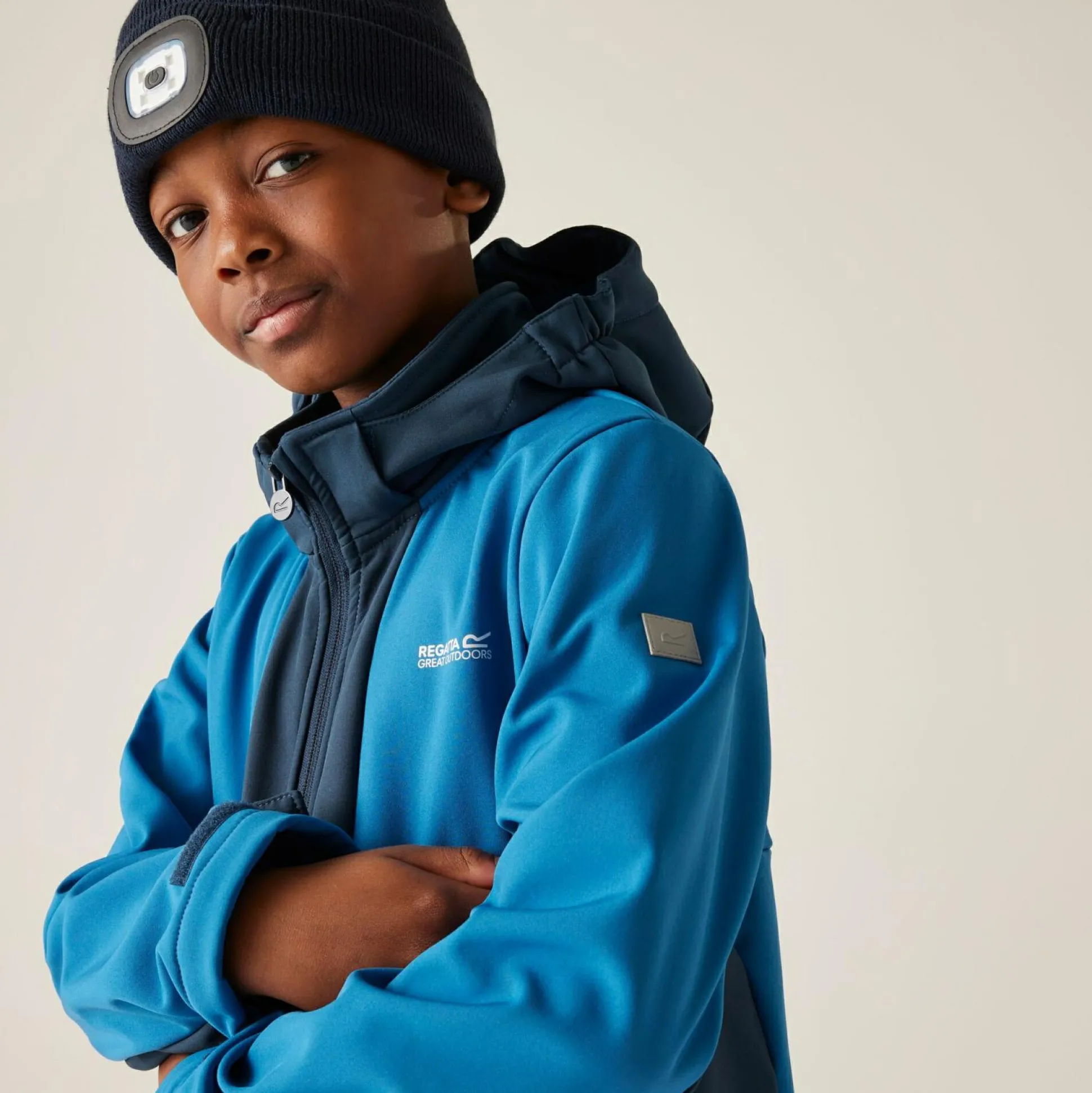 Kids' Haydenbury Softshell Jacket | Navy Blue