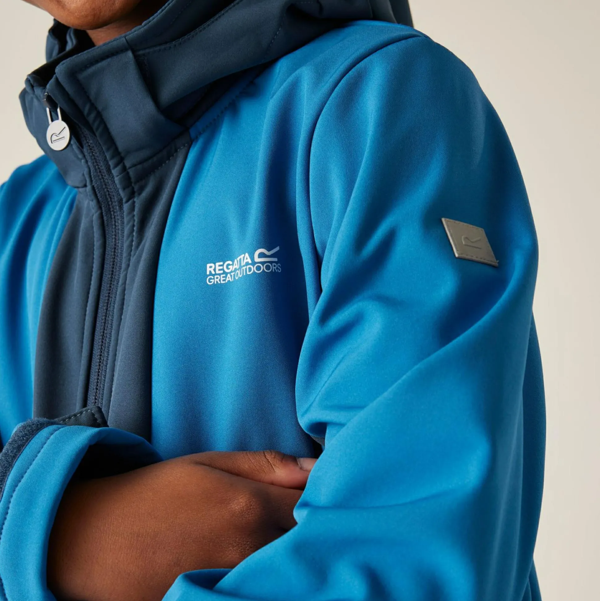 Kids' Haydenbury Softshell Jacket | Navy Blue