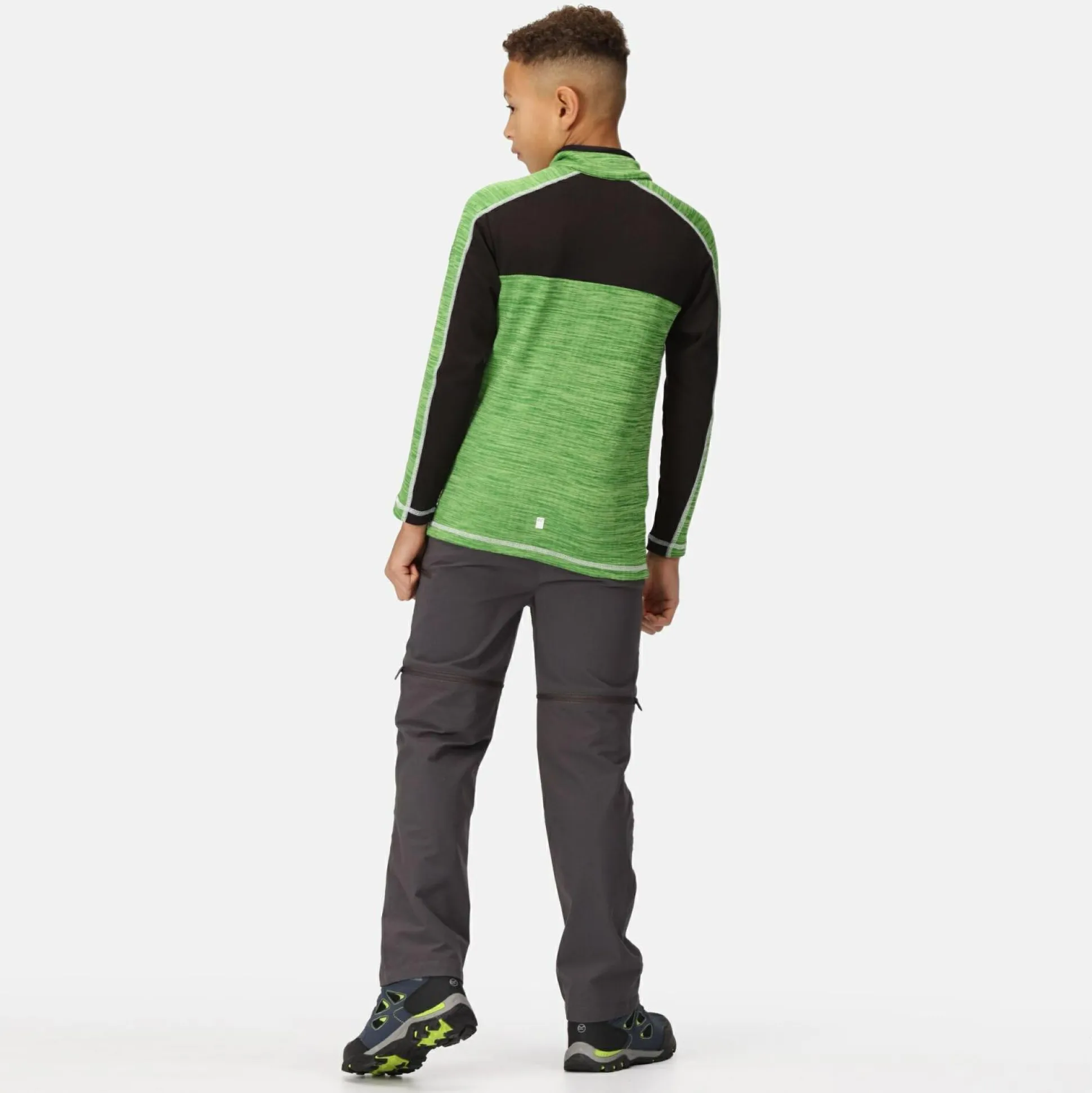 Kids' Hewley Fleece | Jasmine Green Black
