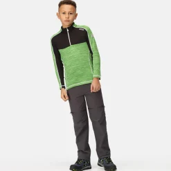 Kids' Hewley Fleece | Jasmine Green Black