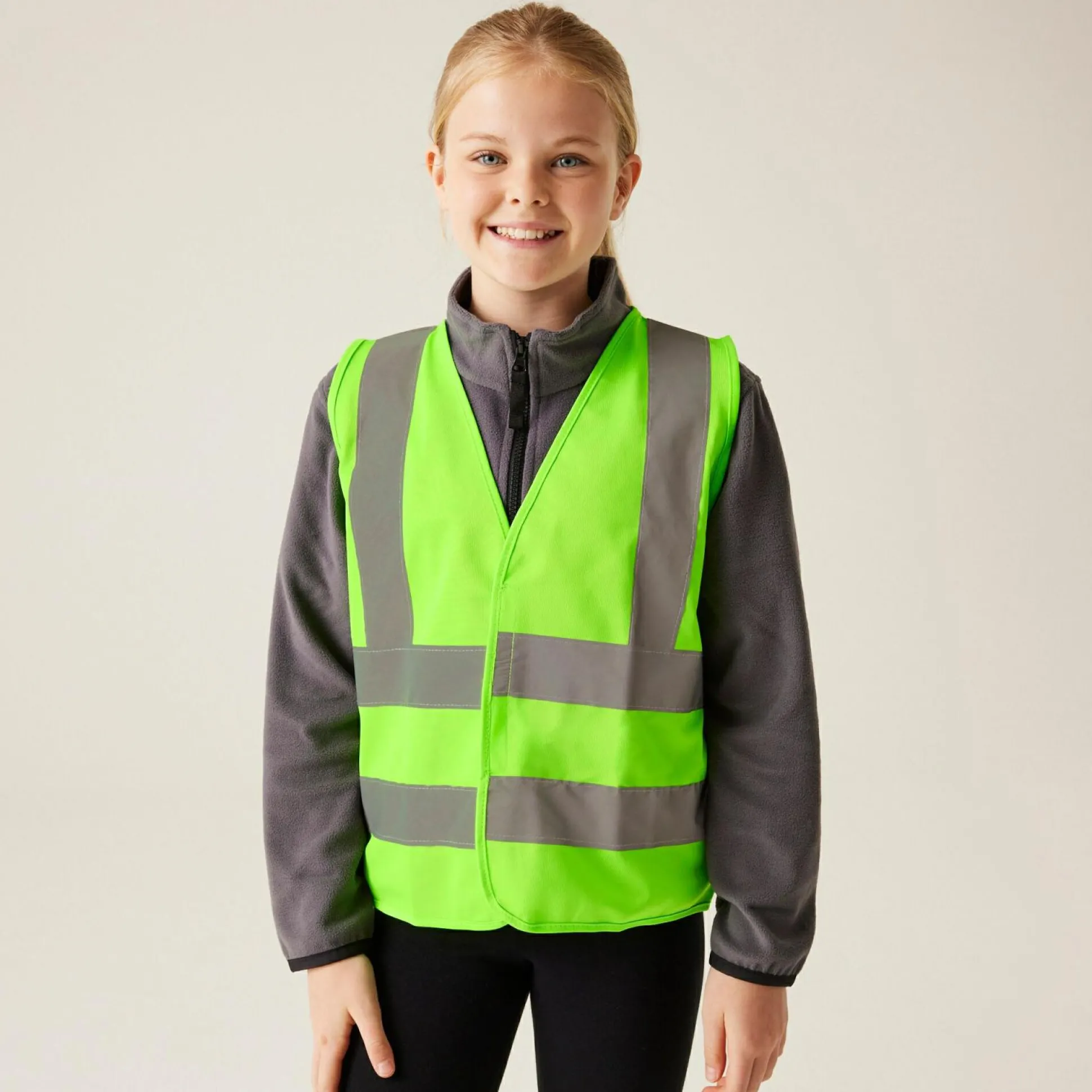 Kids' Hi Vis Vest | Fluro Green