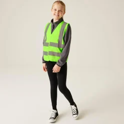 Kids' Hi Vis Vest | Fluro Green