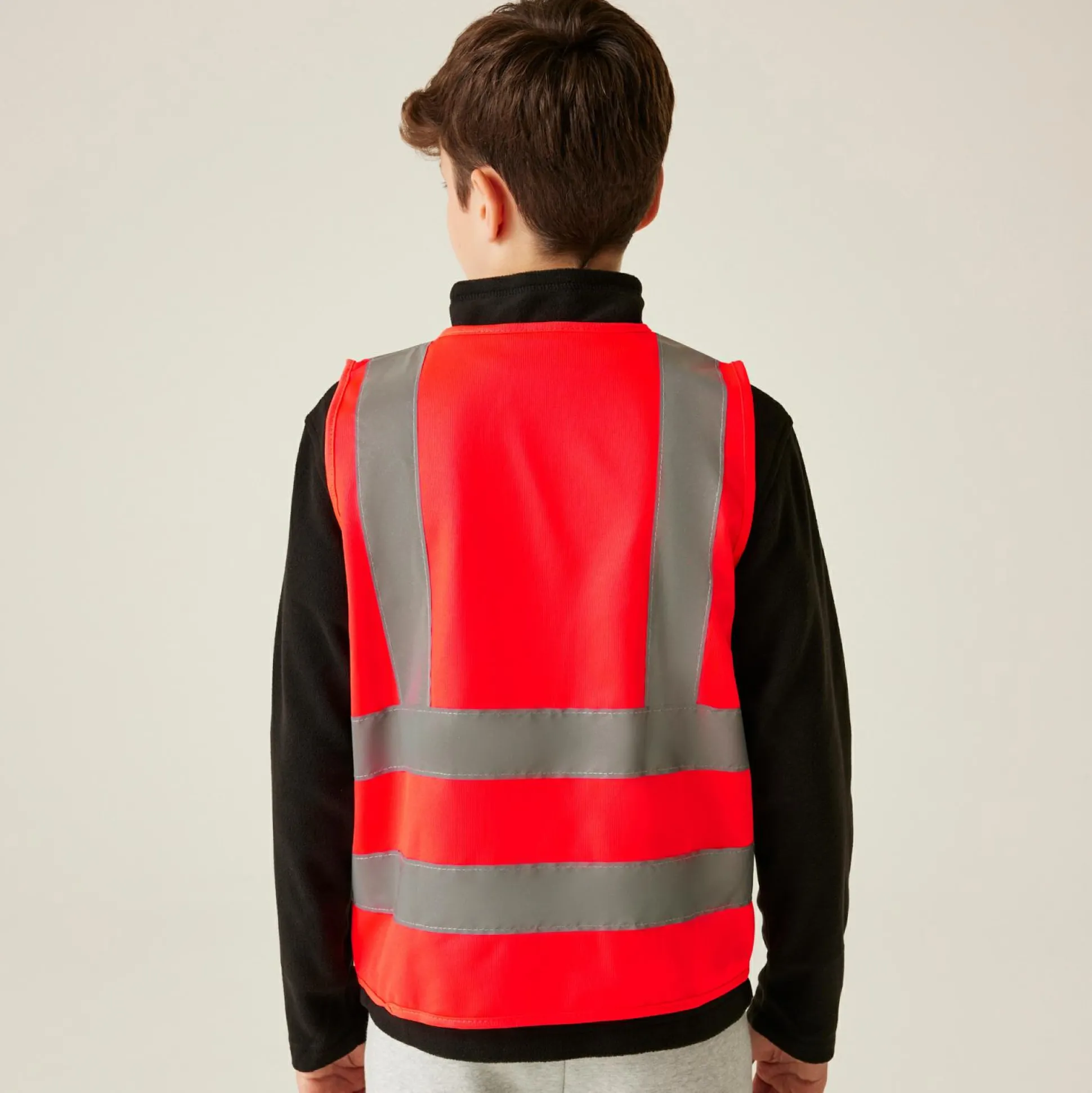 Kids' Hi Vis Vest | Fluro Red