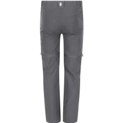 Kids' Highton Stretch Zip Off Walking Trousers | Seal Grey