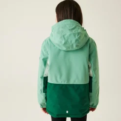 Kids' Highton V Padded Jacket | Dusty Green Rain Forest Green
