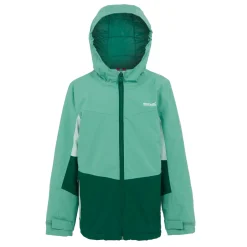 Kids' Highton V Padded Jacket | Dusty Green Rain Forest Green