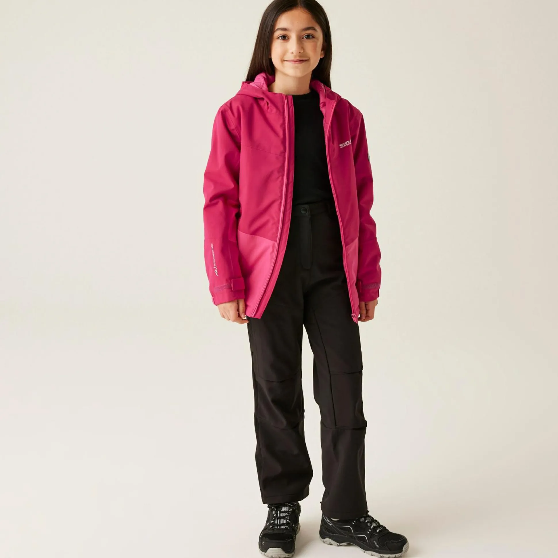 Kids' Highton V Padded Jacket | Deep Pink Hot Pink