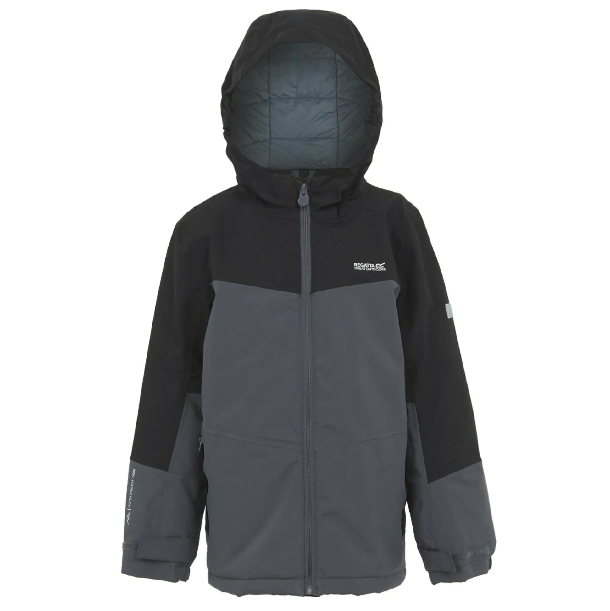 Kids' Highton V Padded Jacket | Seal Grey Black