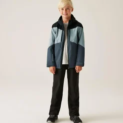 Kids' Highton VI Waterpoof Jacket | Seal Grey Cloudy Grey Black