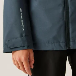 Kids' Highton VI Waterpoof Jacket | Seal Grey Cloudy Grey Black
