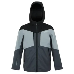Kids' Highton VI Waterpoof Jacket | Seal Grey Cloudy Grey Black