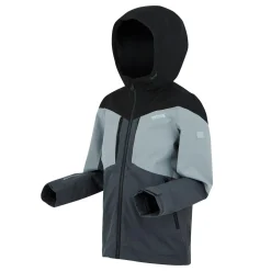 Kids' Highton VI Waterpoof Jacket | Seal Grey Cloudy Grey Black