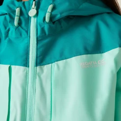 Kids' Highton VI Waterpoof Jacket | Aruba Blue Exotic Plume Icy Morn