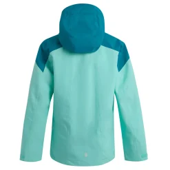 Kids' Highton VI Waterpoof Jacket | Aruba Blue Exotic Plume Icy Morn
