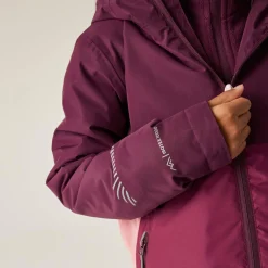 Kids' Hillain Warm Lined Waterproof Jacket | Pink