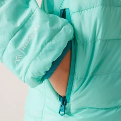 Kids' Hillpack III Hooded Jacket | Aruba Blue Turquoise Exotic Plume