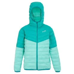 Kids' Hillpack III Hooded Jacket | Aruba Blue Turquoise Exotic Plume