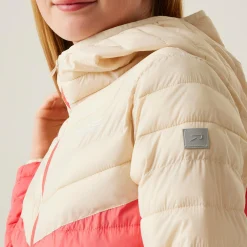 Kids' Hillpack III Hooded Jacket | Peach Bloom Light Vanilla