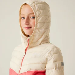 Kids' Hillpack III Hooded Jacket | Peach Bloom Light Vanilla