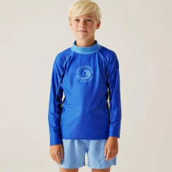 Kids' Hoku II Swim Top | Olympian Blue Elysium Blue Blue Camo