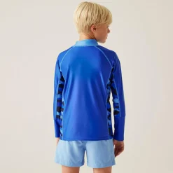 Kids' Hoku II Swim Top | Olympian Blue Elysium Blue Blue Camo