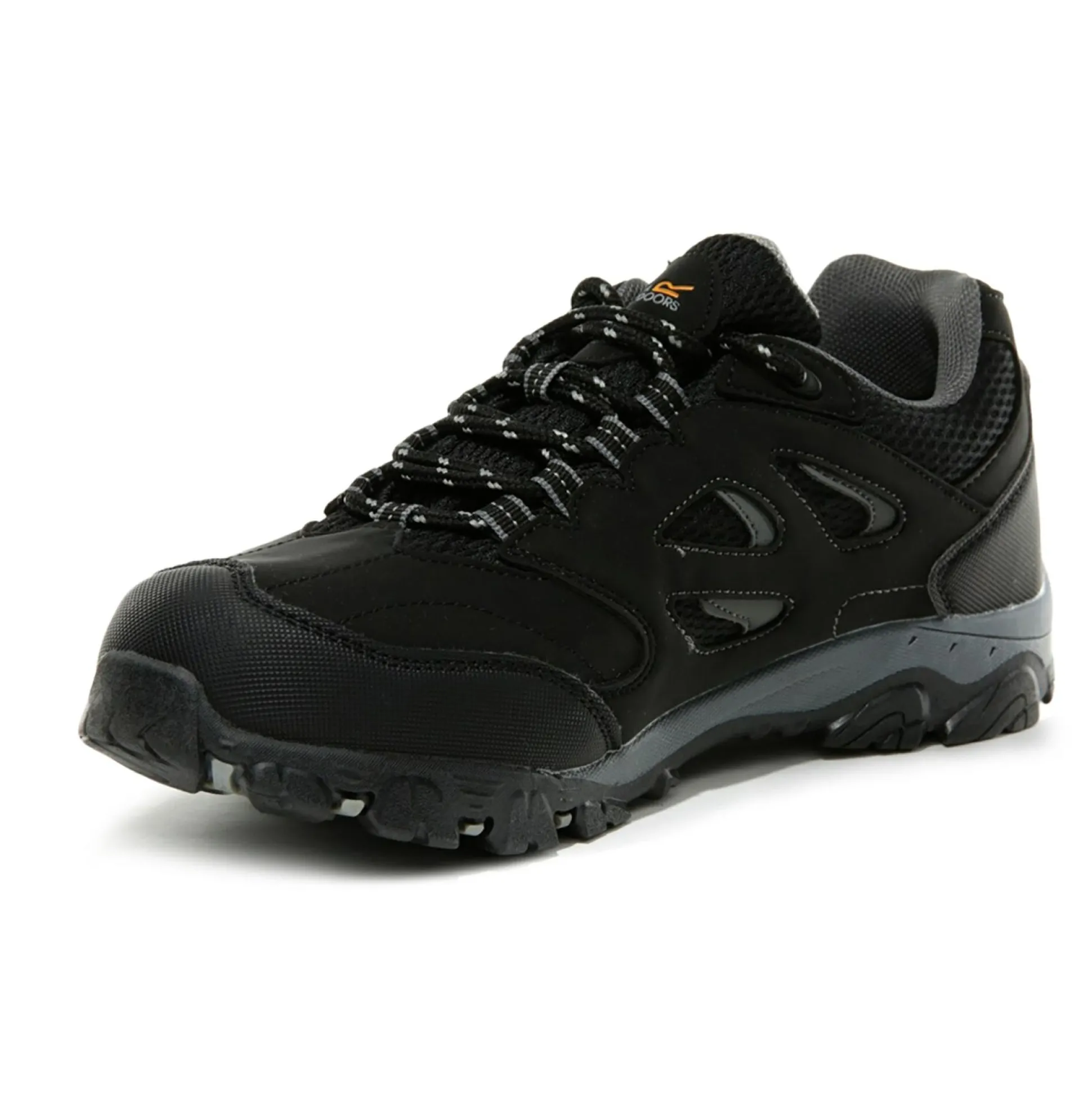 Kids' Holcombe Waterproof Low Walking Shoes | Black Granit