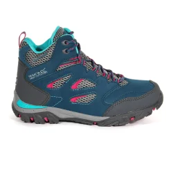 Kids' Holcombe Waterproof Mid Walking Boots | Moroccan Blue Duchess