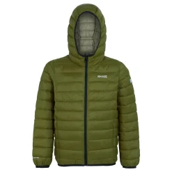 Kids' Hooded Marizion Baffled Jacket | Nephrite Green Abbey Stone