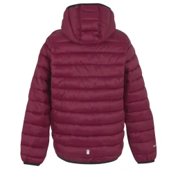 Kids' Hooded Marizion Baffled Jacket | Dark Pimento