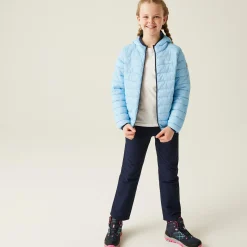 Kids' Hooded Marizion Baffled Jacket | Clear Sky Coronet Blue
