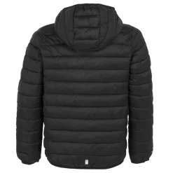 Kids' Hooded Marizion Baffled Jacket | Black