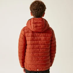 Kids' Hooded Marizion Baffled Jacket | Red Ochre Fox