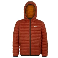 Kids' Hooded Marizion Baffled Jacket | Red Ochre Fox
