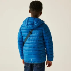 Kids' Hooded Marizion Baffled Jacket | Navy Blue