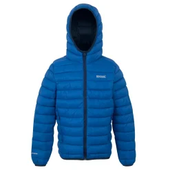 Kids' Hooded Marizion Baffled Jacket | Navy Blue