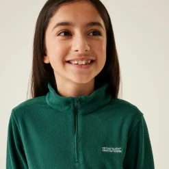 Kids' Hot Shot II Half Zip Fleece | Rain Forest