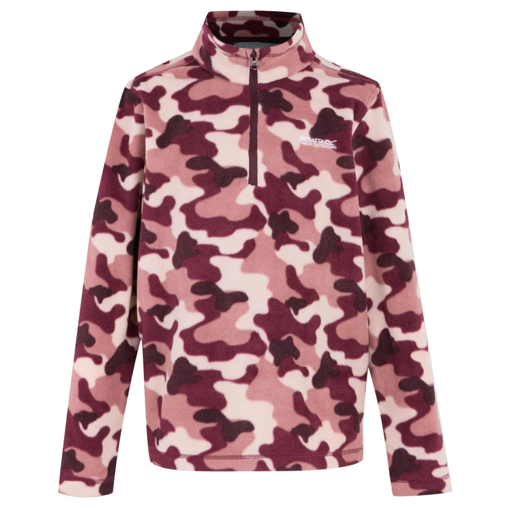 Kids' Hot Shot II Half Zip Fleece | Dusty Rose