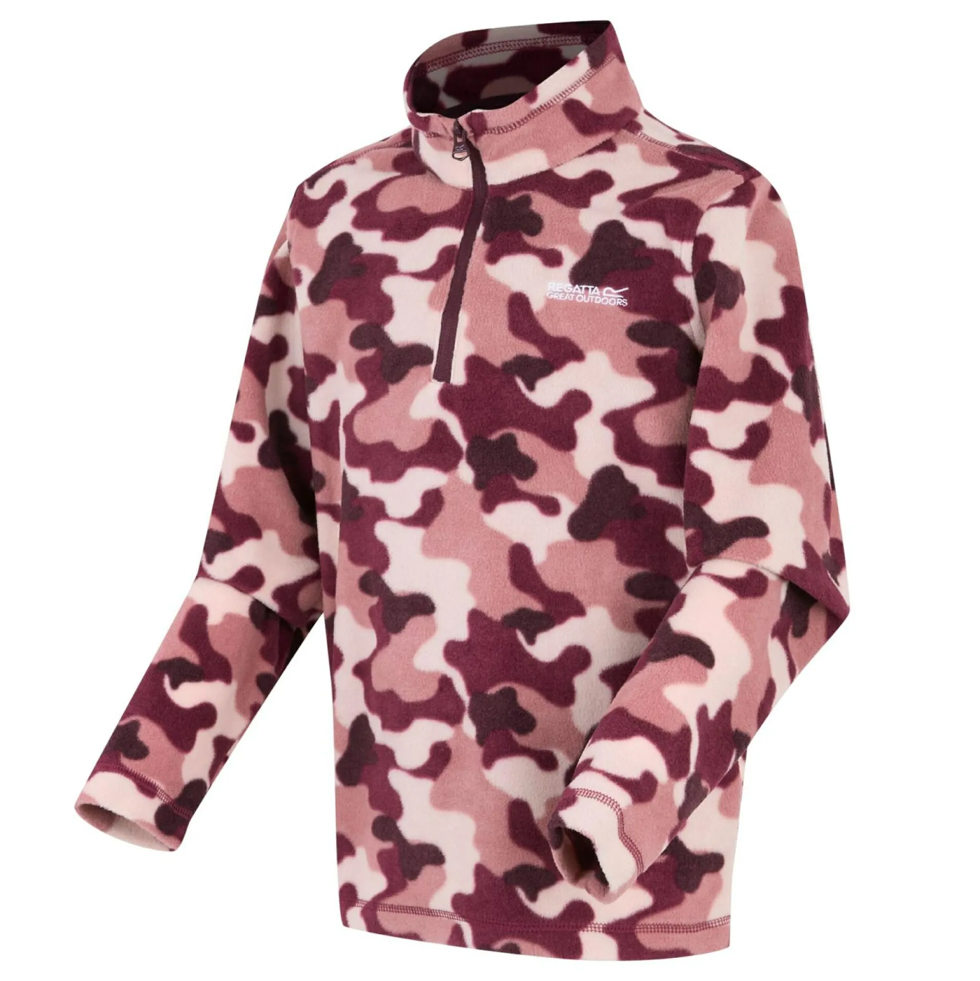Kids' Hot Shot II Half Zip Fleece | Dusty Rose
