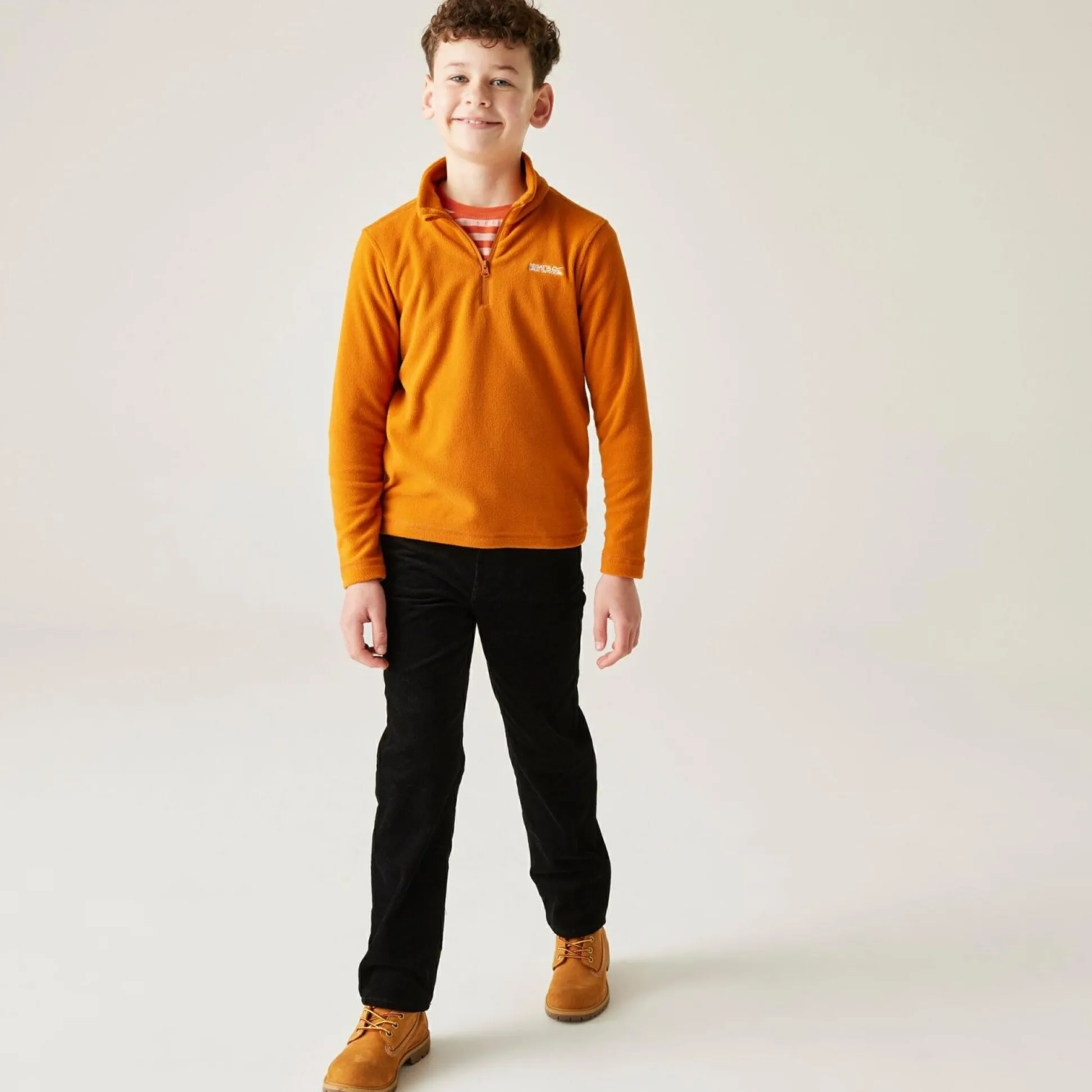 Kids' Hot Shot II Half Zip Fleece | Orange