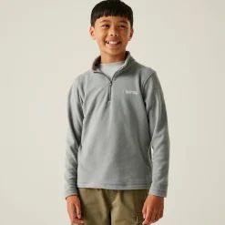 Kids' Hot Shot II Half Zip Fleece | Cloudy Grey