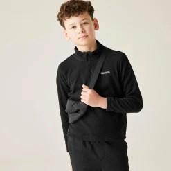 Kids' Hot Shot II Half Zip Fleece | Black Black