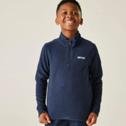 Kids' Hot Shot II Half Zip Fleece | Navy Blue