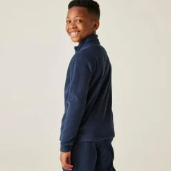 Kids' Hot Shot II Half Zip Fleece | Navy Blue